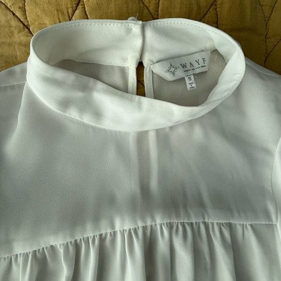 Wayf White Blouse - Picture 6 of 11